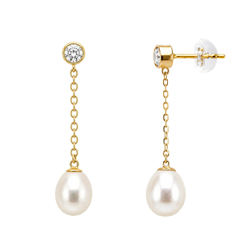 Boucles d'oreilles perles Mariana