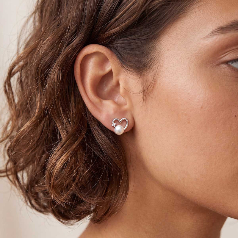 Puces d'oreilles Solitaire Phoenix