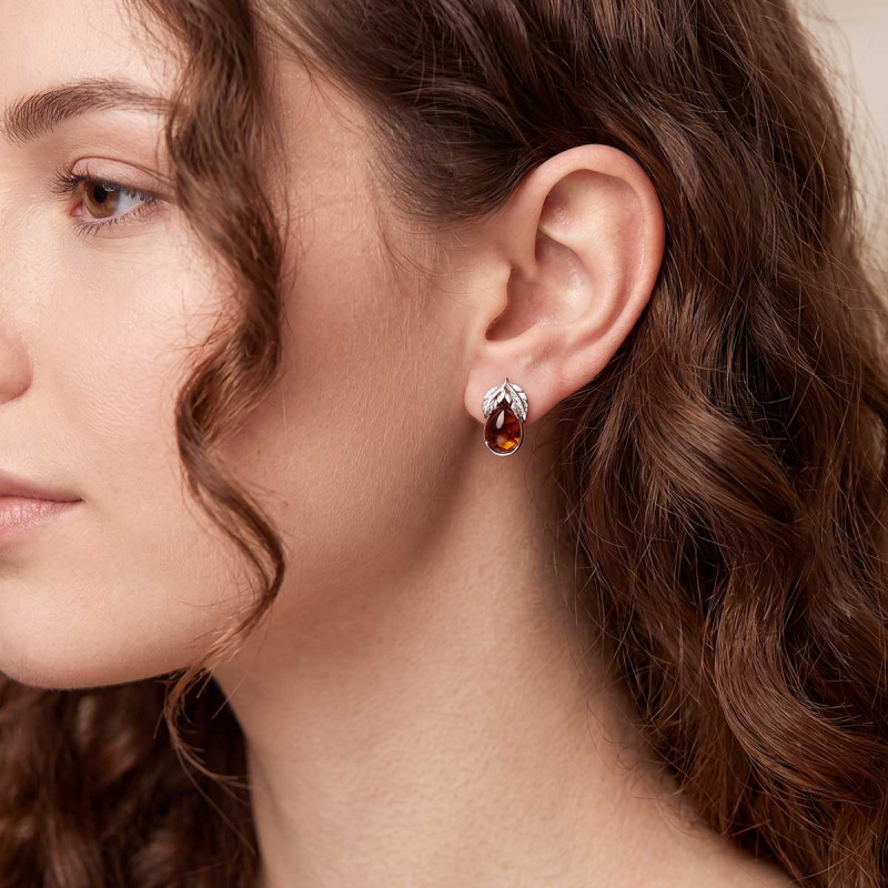 Boucles d'oreilles Reine