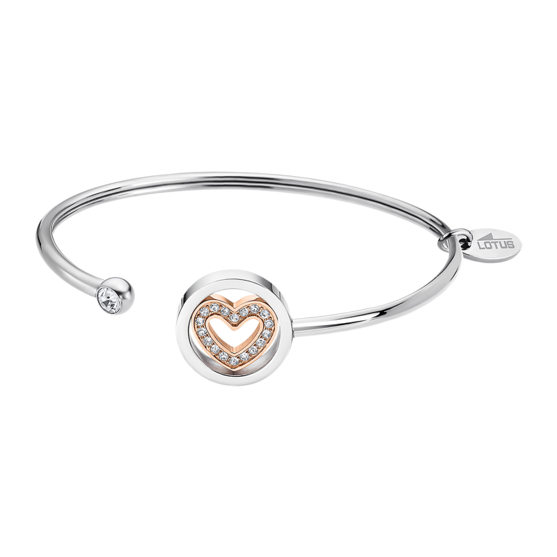 Jonc Coeur Lotus Style LS2182-2/2