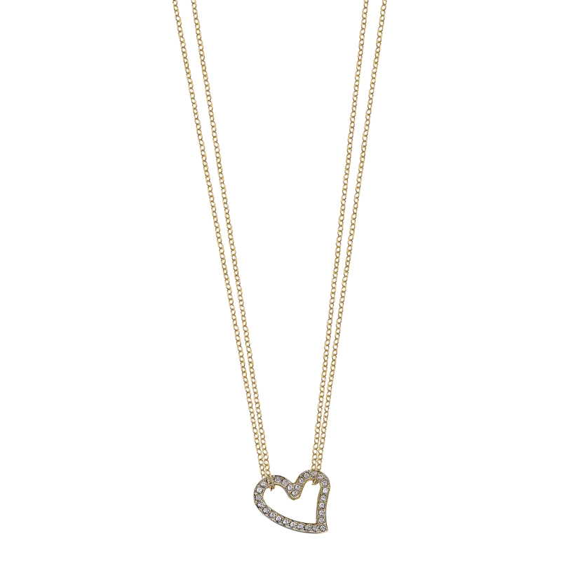 Collier Coeur Lotus Style LS2556-1/2