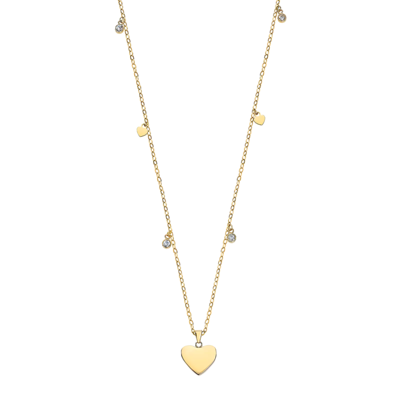 Collier Coeur Lotus Style LS2558-1/2