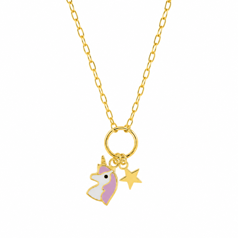 Collier Licorne Léana