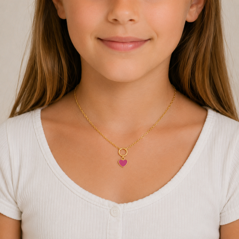 Collier Coeur Charline