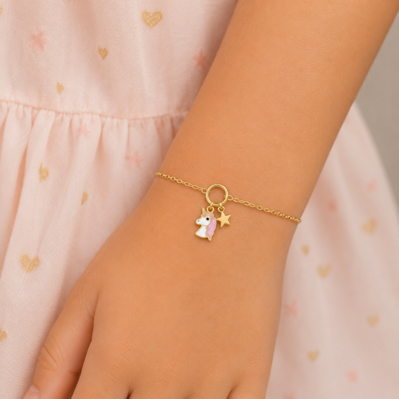 Bracelet Licorne Léana