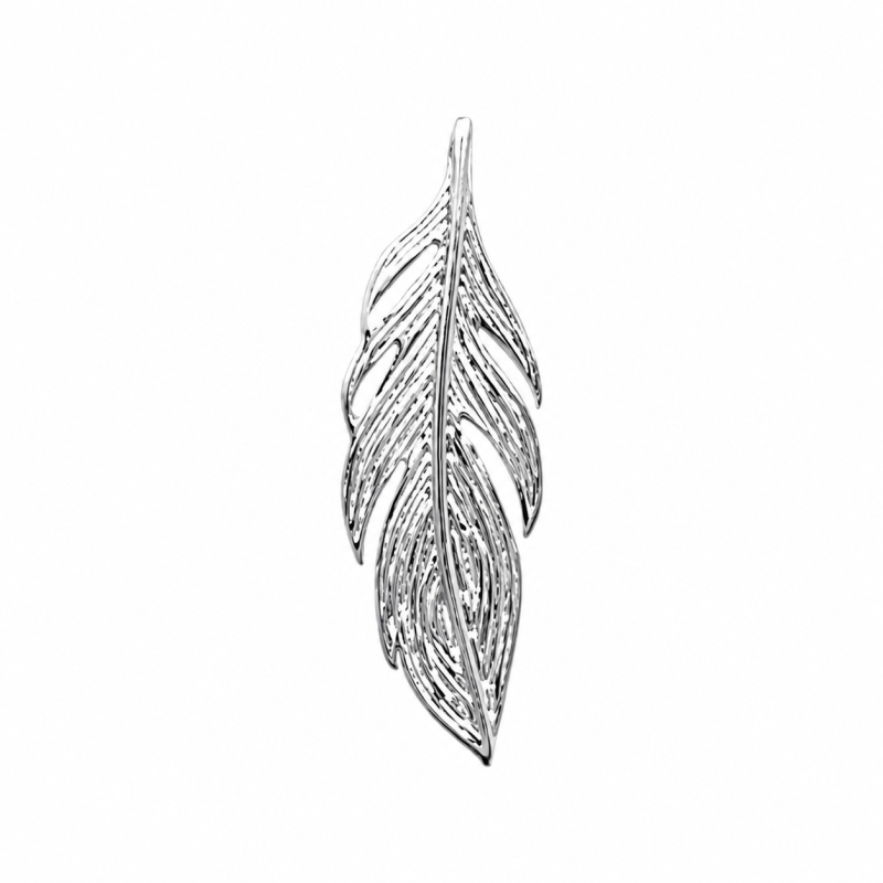 Pendentif plume Lisandrie