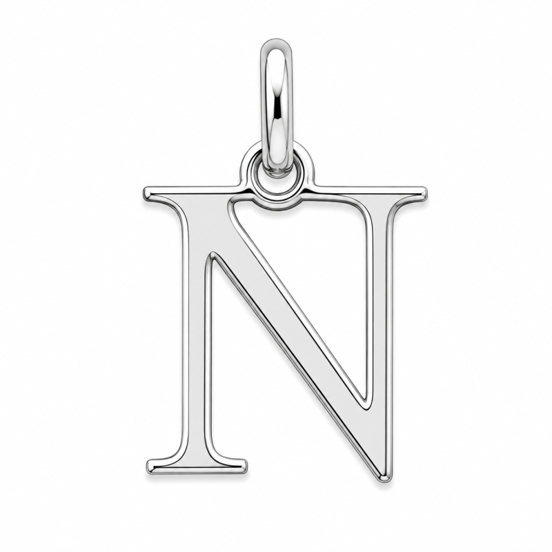 Pendentif Initiale "N" Mayane