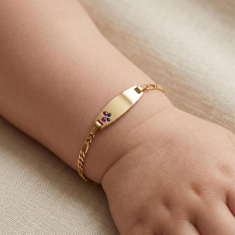 Gourmette Identité bébé Lia