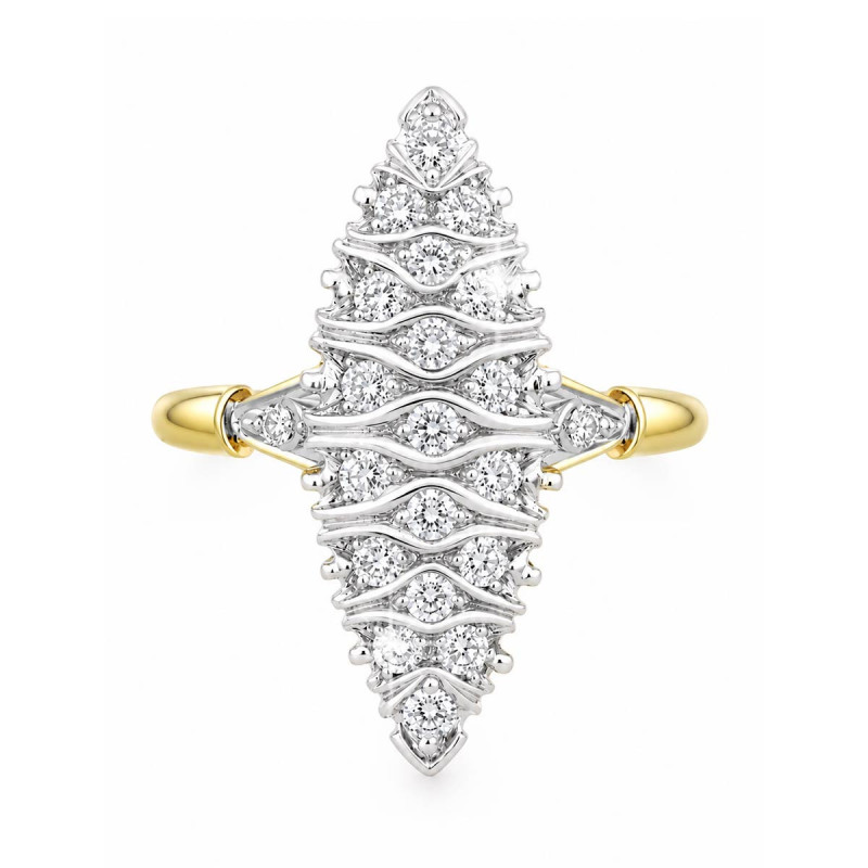 Bague Marquise Ondine