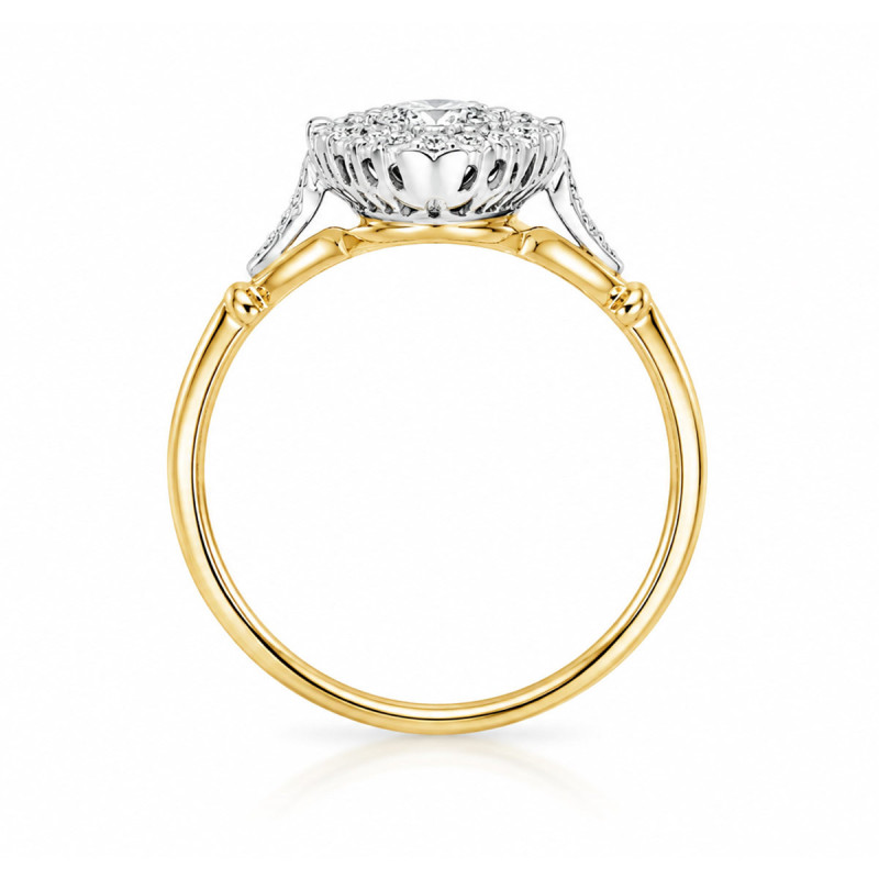 Bague Marquise Ondine