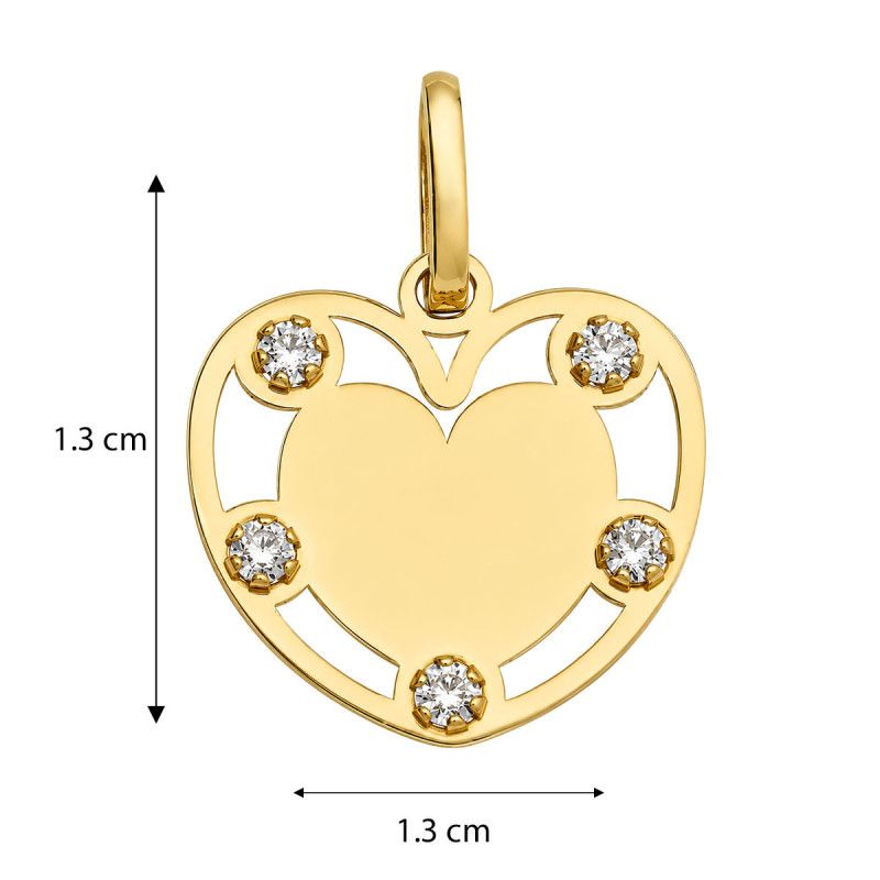 Pendentif Coeur Nora