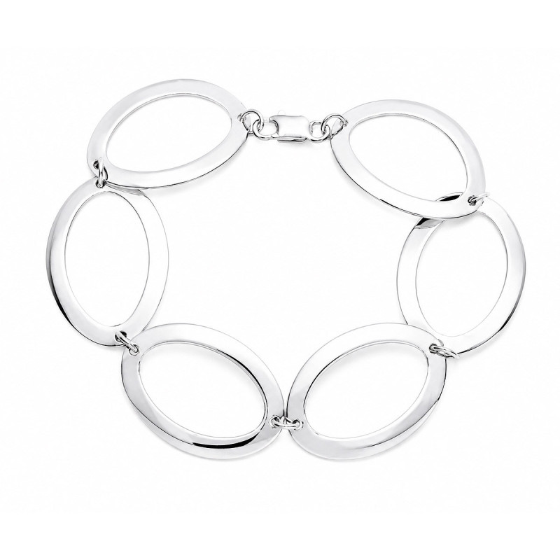 Bracelet  ovale ajouré Viviana