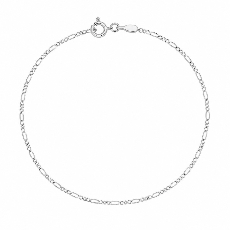 Bracelet Maille Alternée 1+3 Claire