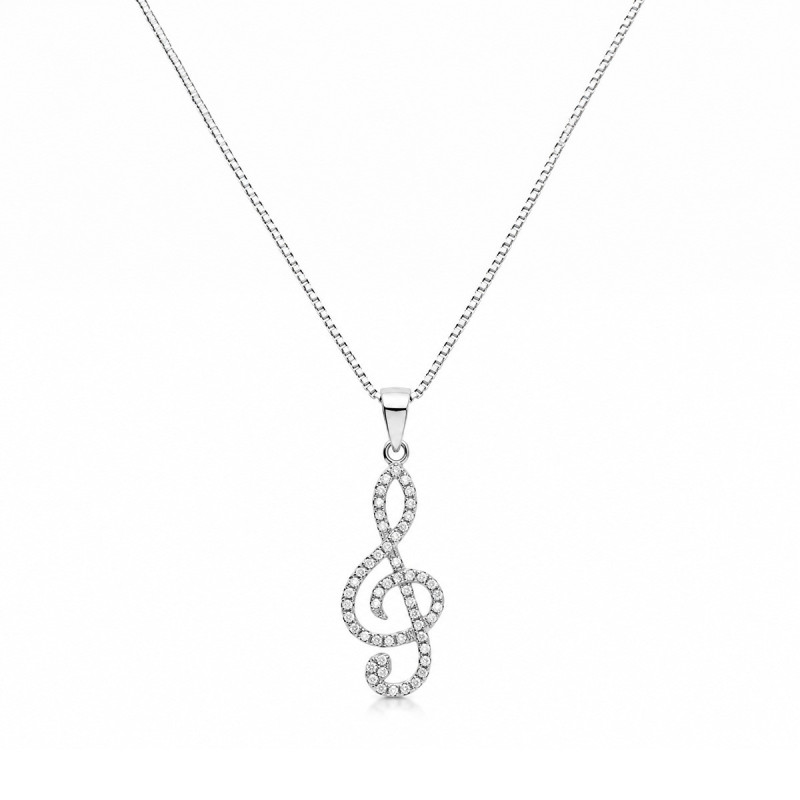 Collier Clé de sol Felana