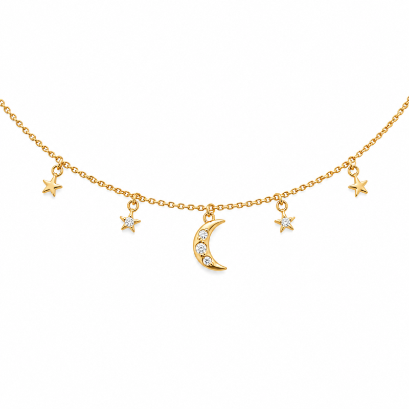 Collier Lune Ilina