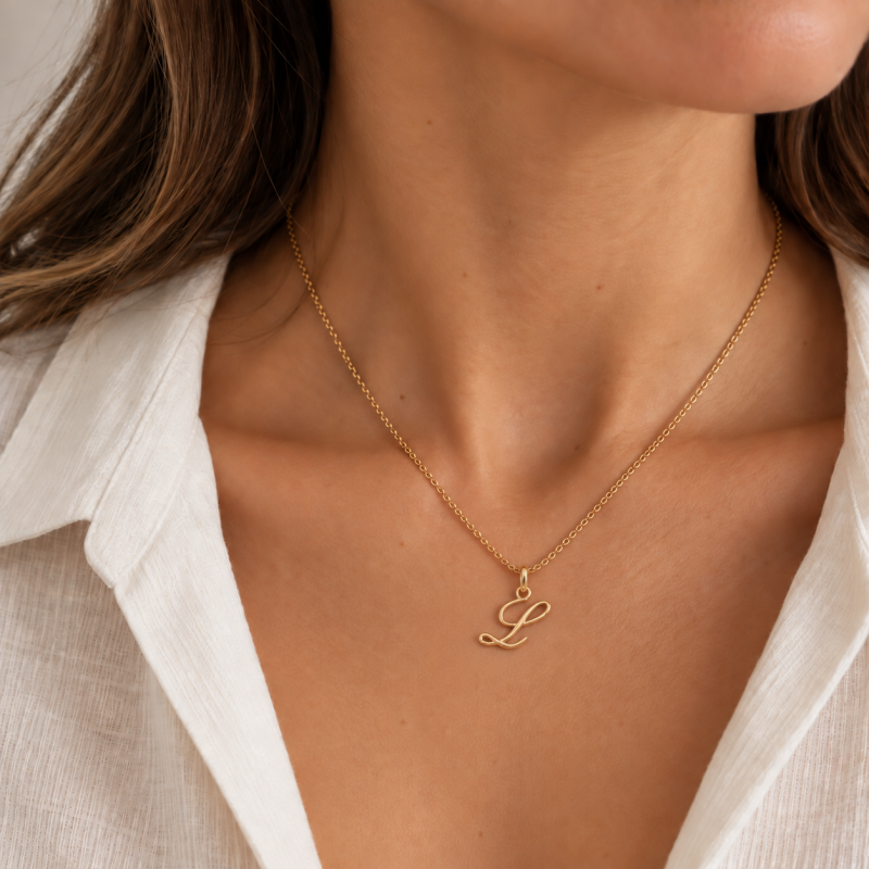 Pendentif Initiale L Maryline