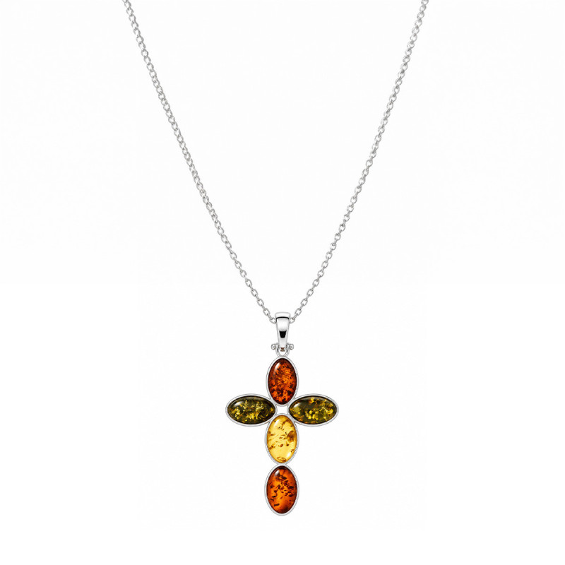 Collier Croix Ambrina