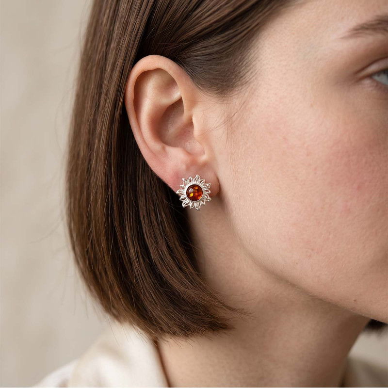 Boucles d'oreilles Soleil