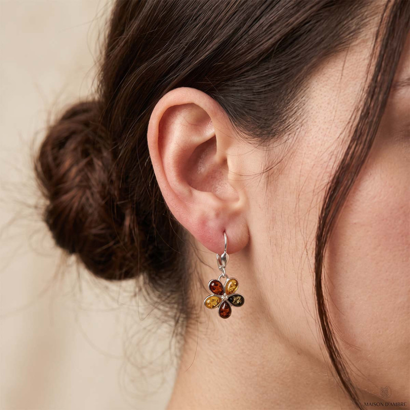 Boucles d'oreilles Flora