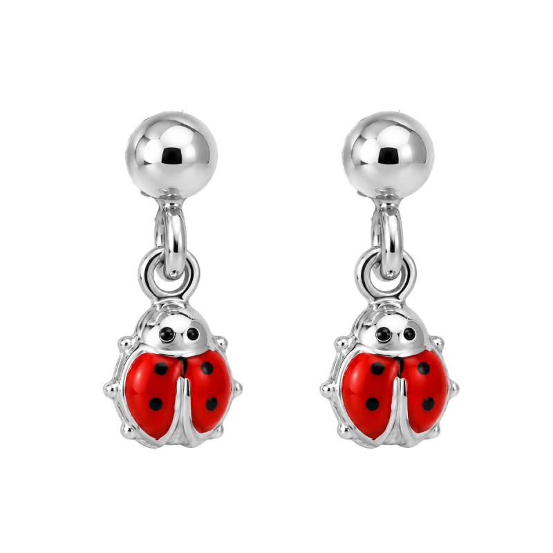 Boucles d'oreilles Coccinella