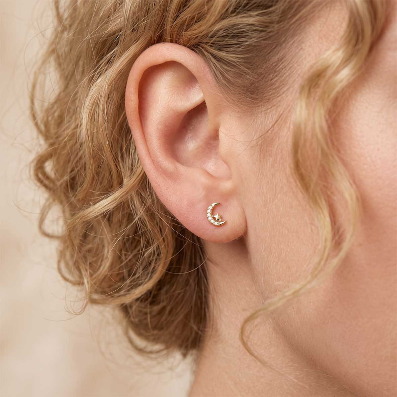 Boucles d'oreilles Lunia