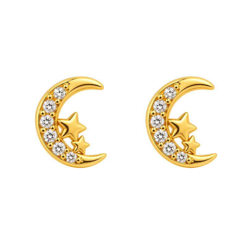 Boucles d'oreilles Lunia