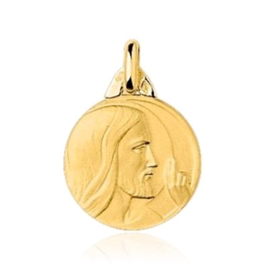Médaille Christ Or 750
