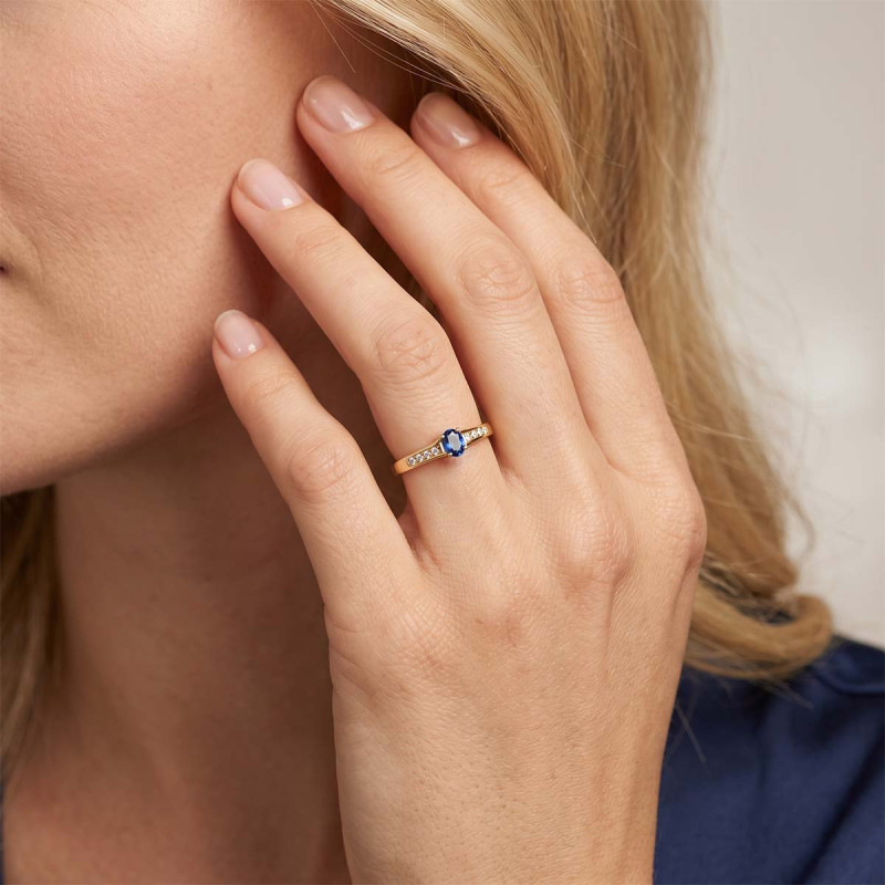 Bague Solitaire Daphnéa