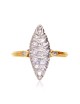Bague Marquise Or 750 Diamant 0.750ct