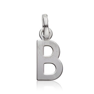 Pendentif initiale B Argent