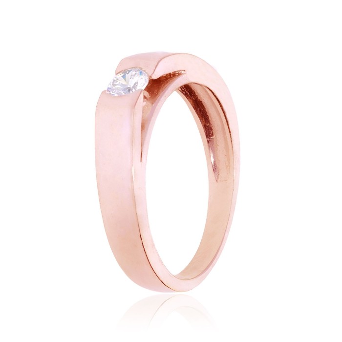 Bague Solitaire Or  750 Diamant 0.200ct