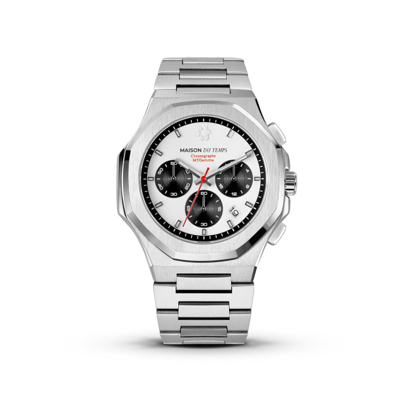 Montre MAISON DU TEMPS MTGamma Chronographe Blanc